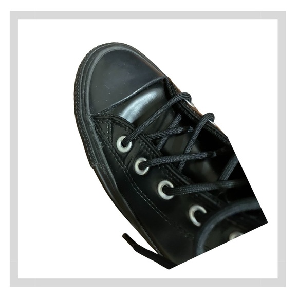 Converse Chuck Taylor Leather High Top Sneakers “Total Eclipse” - Picture 13 of 13